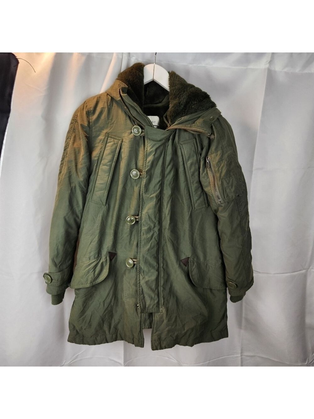 Moussy military style parka size S(1) in EUC